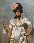 Woman of the Directoire by Charles Sprague Pearce